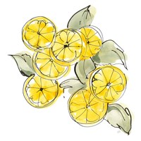Cut Lemons I Fine Art Print