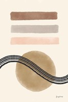 Geo Abstract IV Neutral Pink Fine Art Print