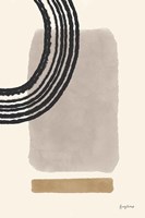 Geo Abstract III Neutral Pink Fine Art Print