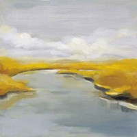 Maine Fall River Fine Art Print