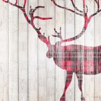 Red Rhizome Deer Fine Art Print