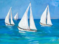 Sailboats I Fine Art Print