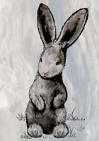 Bunny on Marble III Fine Art Print