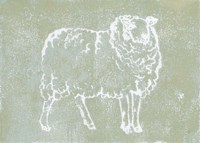 Country Sheep Framed Print