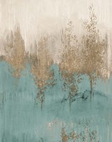 Through The Gold Trees Abstract II Fine Art Print
