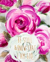 Be Still Summer Garden Fine Art Print