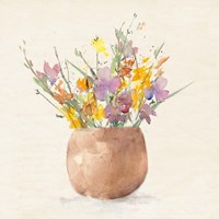 Potted Wildflowers Fine Art Print