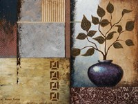 Plum Vase Fine Art Print