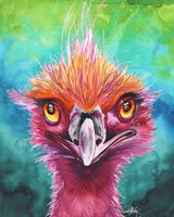 Emus Of A Feather Fine Art Print
