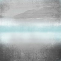 Foggy Loon Lake I Framed Print