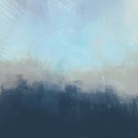 Ocean Fog I Framed Print