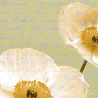 Written In The Wind I Framed Print