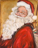 Smiling Santa Fine Art Print