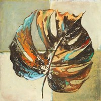 Contemporary Leaves I Framed Print