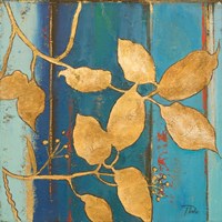 Golden Blue II Fine Art Print