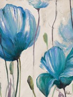 Blue Poppies Fine Art Print