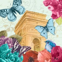 Belles Fleurs a Paris II Fine Art Print
