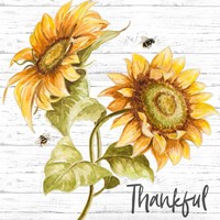 Harvest Gold Sunflower Bouquet Fine Art Print