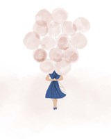Balloon Gal Fine Art Print