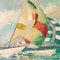 Calm Full Sail I Fine Art Print