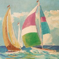 Calm Full Sail II Fine Art Print