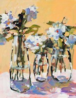 Three Flower Vases Fine Art Print