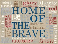Home of the Brave Fine Art Print