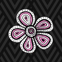 Floral Sketch II Framed Print