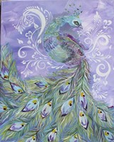Whimiscal Peacock 2 Fine Art Print