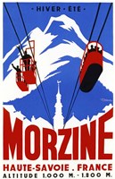 Ski Haute-Savoie France Fine Art Print