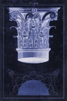 Blueprint Andrea Palladio Corinthian Capital 1550 Fine Art Print