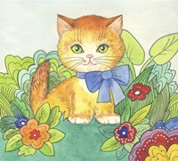 Pensive Cat Fine Art Print