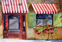 Cozy Cafe Fine Art Print