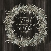 Trust Wreath Fine Art Print