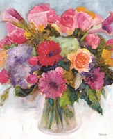 Dramatic Blooms 1 Fine Art Print