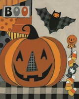 Boo Jack O'lantern Fine Art Print