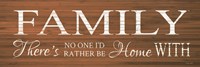Family Sign Fine Art Print