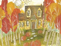 Trick or Treat House Fine Art Print