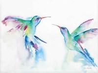 Hummingbirds I Fine Art Print