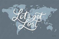 Mapped Out III Fine Art Print