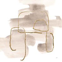 Warm Gray Gold II Fine Art Print