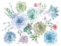 Pretty Succulents Fine Art Print
