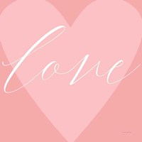 Love Heart Framed Print