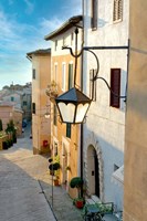 Montalcino Street Lamp #1 Fine Art Print