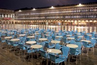 Piazza San Marco At Night Fine Art Print
