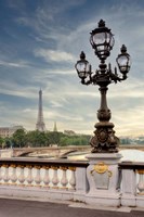 View of Eiffel Tower Fine Art Print