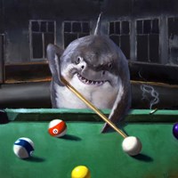 Pool Shark Fine Art Print