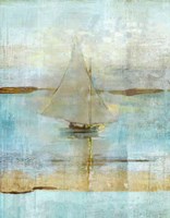 Sailing In Dusk Fine Art Print
