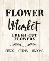 Flower Market Fine Art Print
