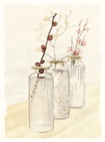 Glass Bottle Row Fine Art Print